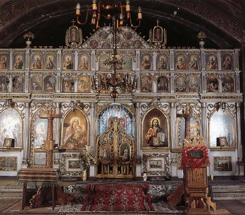 Nicolae Grigorescu The Church of Puchenii Mari Sweden oil painting art